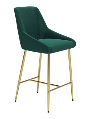 Madelaine Counter Chair Green