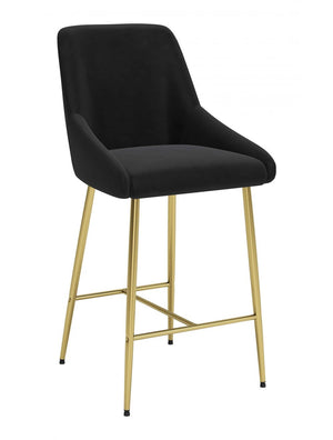 Madelaine Counter Chair Black