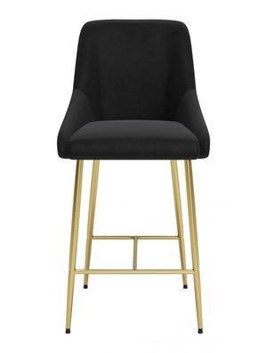 Madelaine Counter Chair Black