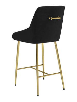 Madelaine Counter Chair Black