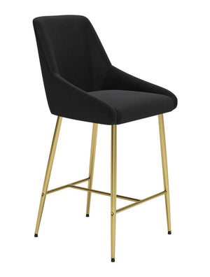 Madelaine Counter Chair Black