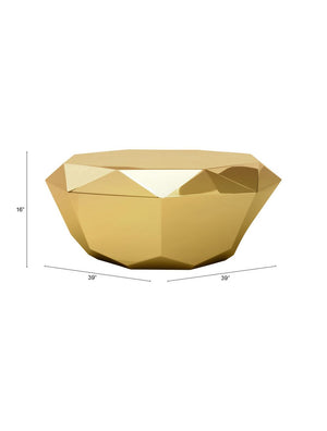 Diamond Coffee Table Gold