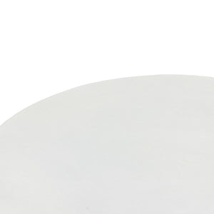 Basil Outdoor Coffee Table-Matte White