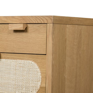 Allegra 8 Drawer Dresser-Natural Cane