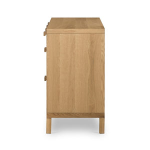 Allegra 8 Drawer Dresser-Natural Cane