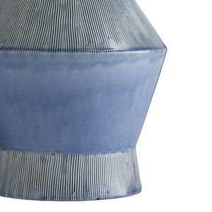 Arteriors Ogden Textured Porcelain Geometric Table Lamp