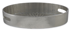 Currey and Company Luca Silver Small, Large Tray