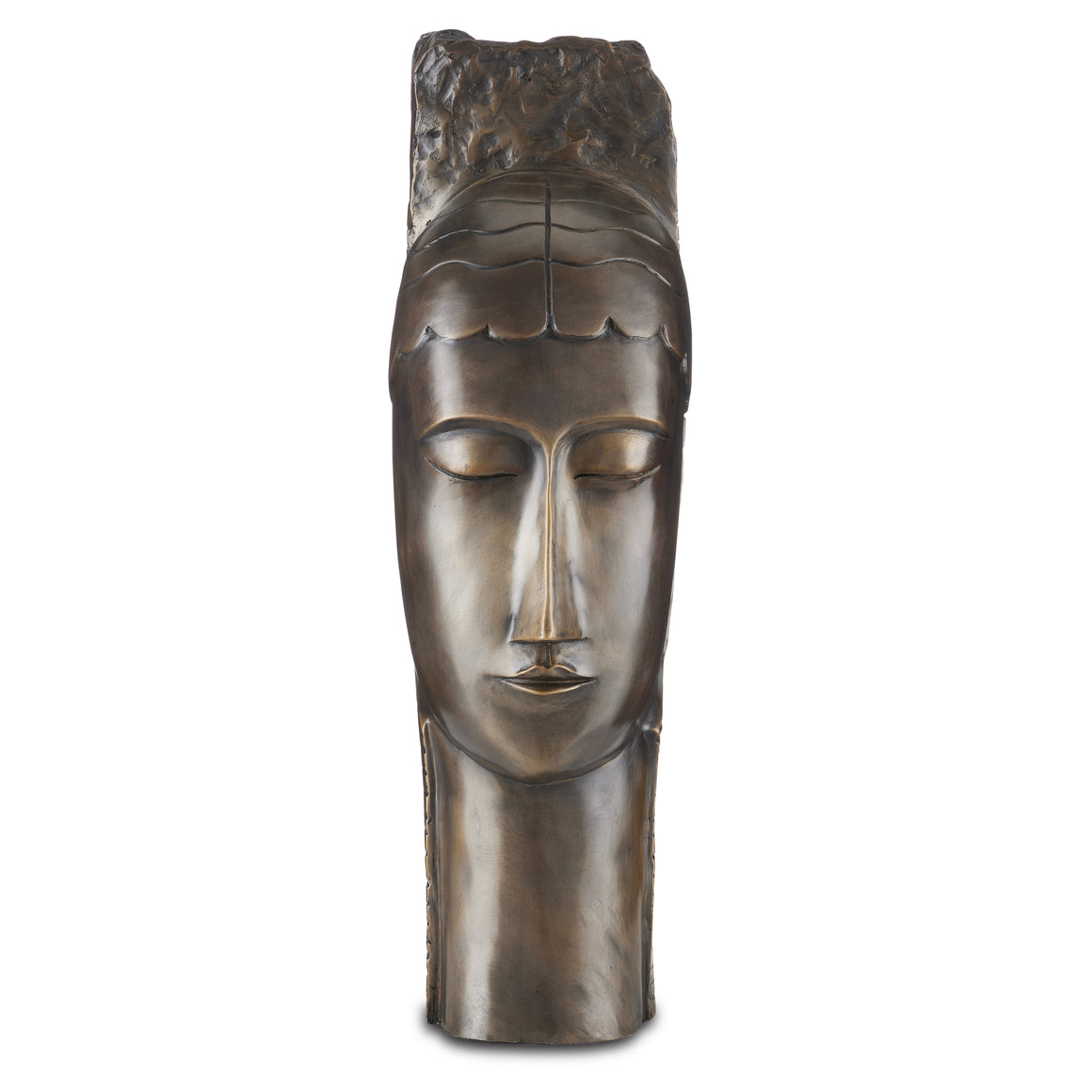 Art Deco Head Bronze