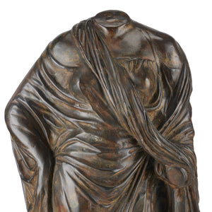 Greek Female Torso Bronze