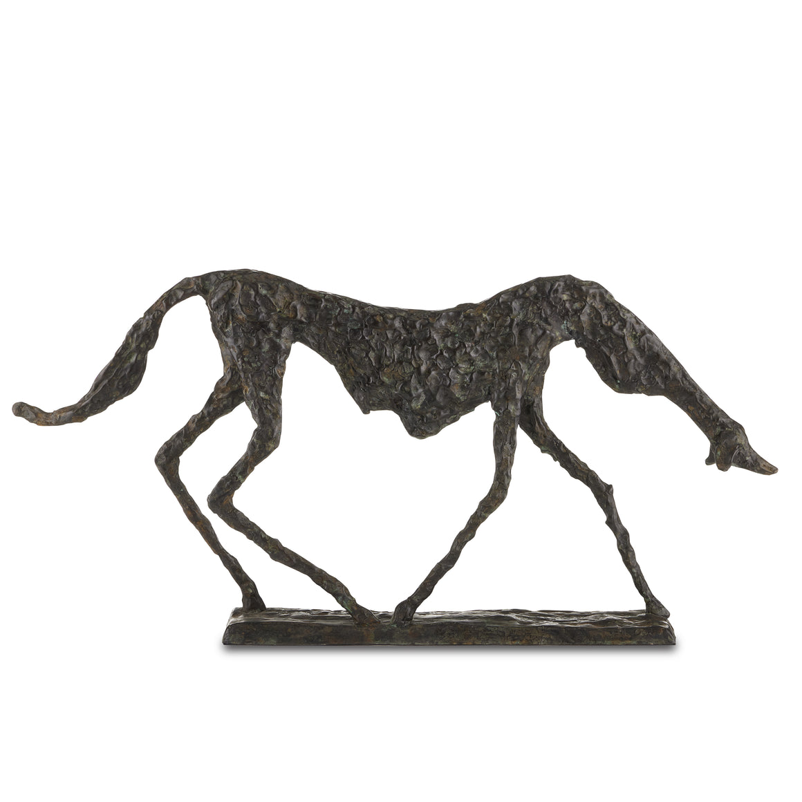 Dog of the Moon Bronze