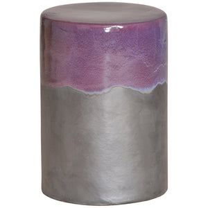 Two-Tone Garden Stool - Purple