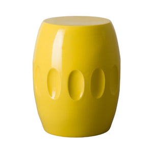 Orion Garden Stool - Yellow