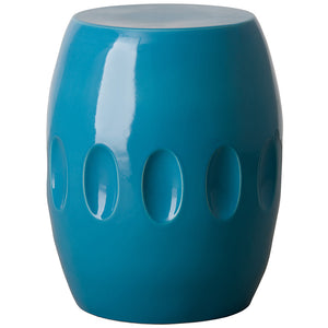 Large Orion Garden Stool - Turquoise