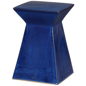 Upright Garden Stool - Blue