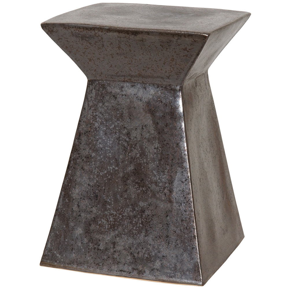 Upright Garden Stool - Gunmetal Grey