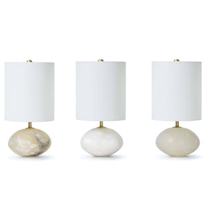 Regina Andrew Alabaster Mini Orb Table Lamp