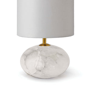 Regina Andrew Alabaster Mini Orb Table Lamp