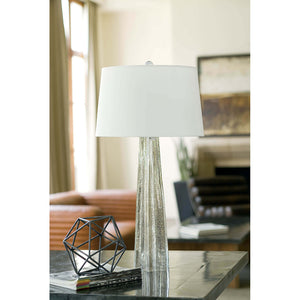 Regina Andrew Tapered Star Column Table Lamp – Antique Mercury
