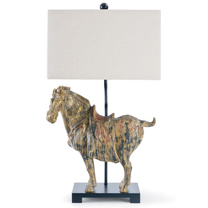 Southern Living Dynasty Horse Table Lamps – Set of 2