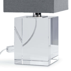 Regina Andrew Crystal Block Table Lamp – Mini