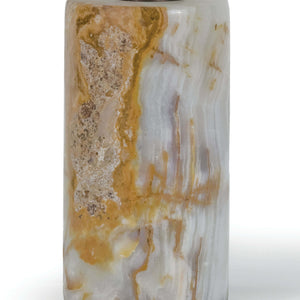 Regina Andrew Jade & Brass Mini Column Table Lamp