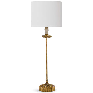 Regina Andrew Clove Stem Buffet Table Lamp with Natural Shade
