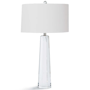 Regina Andrew Tapered Hex Crystal Table Lamp