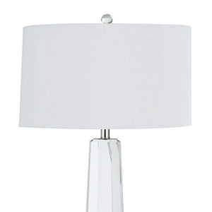 Regina Andrew Tapered Hex Crystal Table Lamp