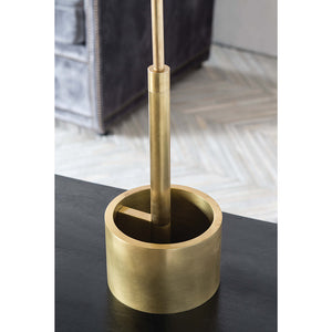 Regina Andrew Geo Rectangle Table Lamp – Natural Brass