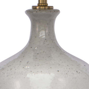 Regina Andrew Glace Ceramic Table Lamp with Linen Shade