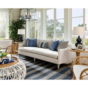 Coastal Madison Ceramic Table Lamp (Navy)