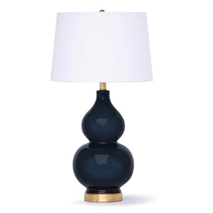 Coastal Madison Ceramic Table Lamp (Navy)