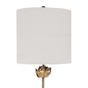 Regina Andrew Gold Leafed Blossoms Buffet Table Lamp