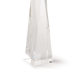 Regina Andrew Tapered Crystal Column Table Lamp – Small