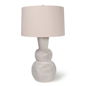 Regina Andrew Hand Shaped Ceramic Table Lamp with Linen Shade