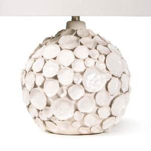 Coastal Living Lucia Ceramic Table Lamp (White)