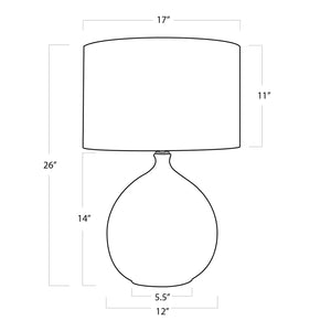 Dover Ceramic Table Lamp