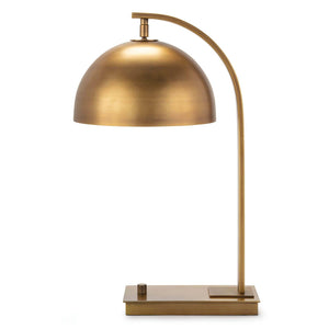 Otto Desk Lamp (Natural Brass)