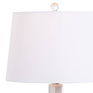Coastal Living Glimmer Ceramic Table Lamp (Pearlized White)