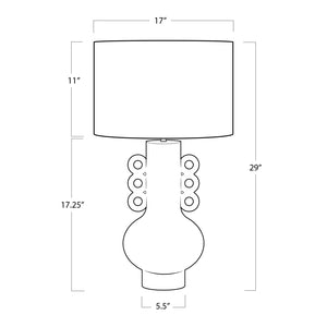 Chandra Metal Table Lamp