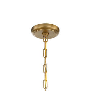 Calypso 8 Light Crystal Teardrop Polished Chrome Chandelier