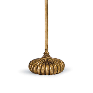 Regina Andrew Clove Stem Floor Lamp  – Antique Gold Leaf