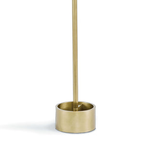 Regina Andrew Geo Rectangle Floor Lamp  – Natural Brass