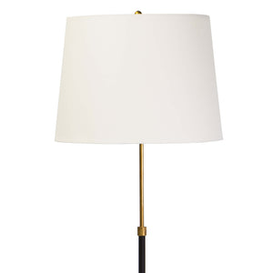 Coastal Living By Regina Andrew Parasol Floor Lamp  with Linen Shade – Gold Leaf