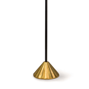 Coastal Living By Regina Andrew Parasol Floor Lamp  with Linen Shade – Gold Leaf
