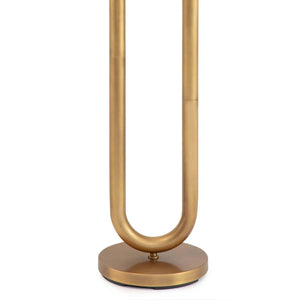 Happy Floor Lamp - Natural Brass