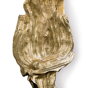 Driftwood Sconce (Antique Gold Leaf)