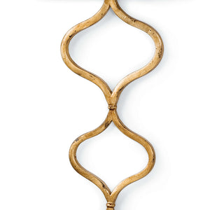 Regina Andrew Twisted Ribbons Wall Sconce – Gold Leaf