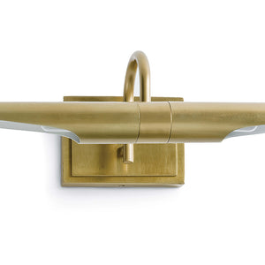 Regina Andrew 2-Bulb Small Picture Light - Natural Brass