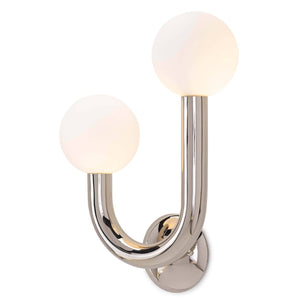 Happy Sconce Left Side (Polished Nickel)